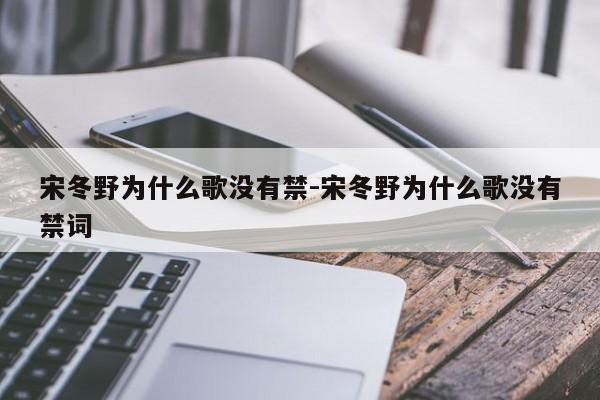 宋冬野为什么歌没有禁-宋冬野为什么歌没有禁词