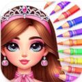 公主女孩着色游戏下载正式版 v3.0.0