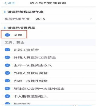 自然人电子税务局个人工资查询方法