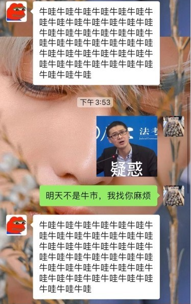 基金牛蛙表情包 1